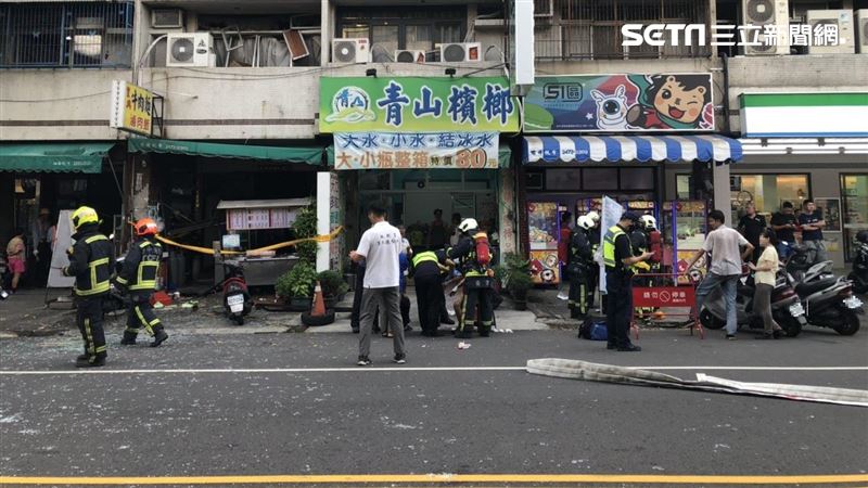台中小吃店瓦斯氣爆　多人傷搶救中