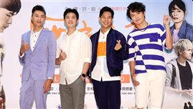 余思達、方大緯、孫綻、黃鐙輝。（記者邱榮吉/攝影）