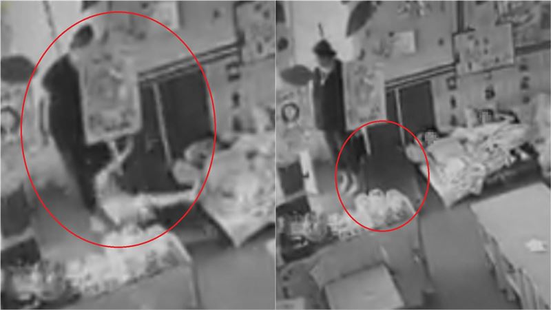 嘉義幼兒園暴扯女童髮　監視器曝光