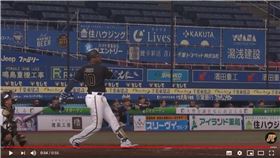 ▲歐力士洋砲瓊斯（Adam Jones）炸裂旅日首轟。（圖／翻攝自太平洋聯盟TV）