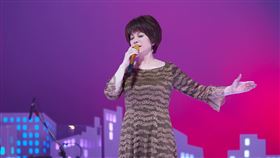 許久沒出現在電視機前與觀眾見面的蔡琴，現身公視《音樂萬萬歲4》。圖／公視提供