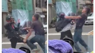 功夫熊貓戰舞棍伯　台中街頭爆拳擊賽