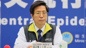 0602CDC 指揮中心記者會 
中央流行疫情指揮中心 薛瑞元 醫療應變組組長
中央流行疫情指揮中心 張上淳 專家諮詢小組召集人
中央流行疫情指揮中心 陳時中 指揮官
中央流行疫情指揮中心 陳宗彥 副指揮官
中央流行疫情指揮中心 王美花 物資組組長
中央流行疫情指揮中心 周志浩 疫情監測組組長
中央流行疫情指揮中心 莊人祥 發言人