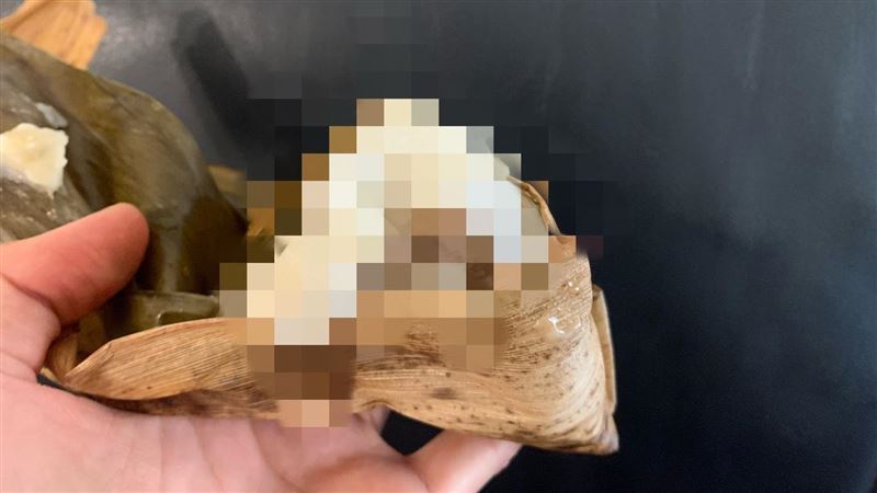 驚見白白黏糊糊粽子！正妹：像吃XX