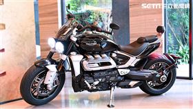 ▲凱旋Triumph Rocket 3 GT。（圖／鍾釗榛攝影）