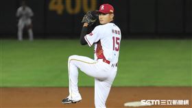 ▲樂天桃猿投手林樺慶。（圖／記者劉彥池攝影）