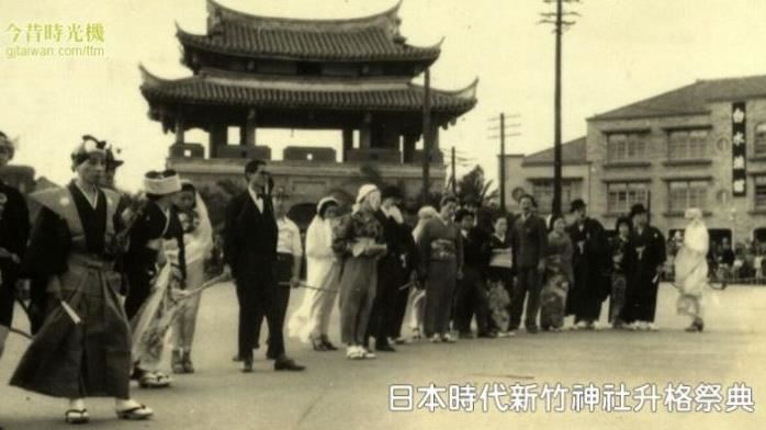 老照片故事／190年前新竹東門超美