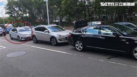 李喬如,議員,車禍,高雄,翻攝畫面