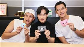 梁瀚名、鯰魚哥、勵政達。（TVBS提供）