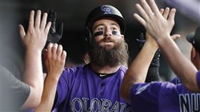 ▲洛磯強棒布萊克蒙（Charlie Blackmon）確診武漢肺炎。（圖／美聯社／達志影像）