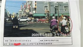 違停,黃色網狀線,平交道
圖／翻攝自爆料公社