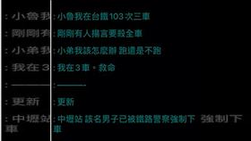 台鐵,殺全車,中壢,鐵路警察,