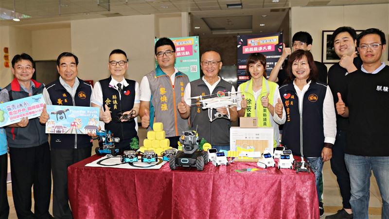 無人機空域開放　苗辦空拍暨AI大賽