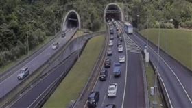 國5石碇到坪林還是車多。（圖／翻攝自1968APP）