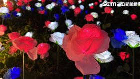 南山4F天際花園夜景照（圖／微風百貨提供）