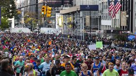 ▲2020年紐約馬拉松因為武漢肺炎疫情取消。（圖／美聯社／達志影像）