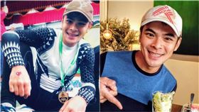 蘇達,金鐘魔咒,收入,借錢,馬拉松。翻攝自臉書