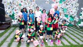 ▲「遊．童花」特別以孩子的世界為出發點。（圖／新竹縣政府文化局提供）