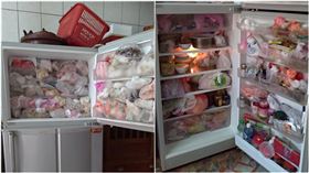 媽完美收納10年烏魚子、3年肉粽…他家冰箱被讚時光機（圖／翻攝自爆廢公社）
