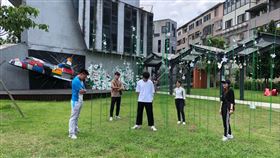 ▲「遊．童花」呼應新竹縣府重視孩子的教育，特別以孩子的世界為出發點。（圖／新竹縣政府文化局提供）