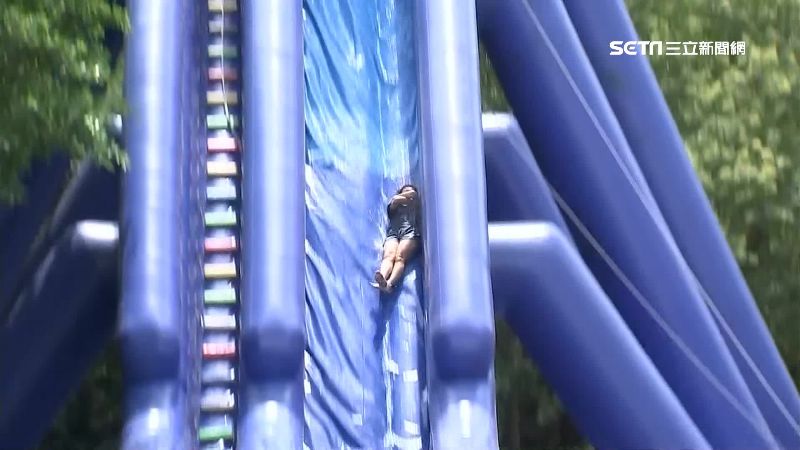 埔心牧場推水樂園　5層樓水道超刺激