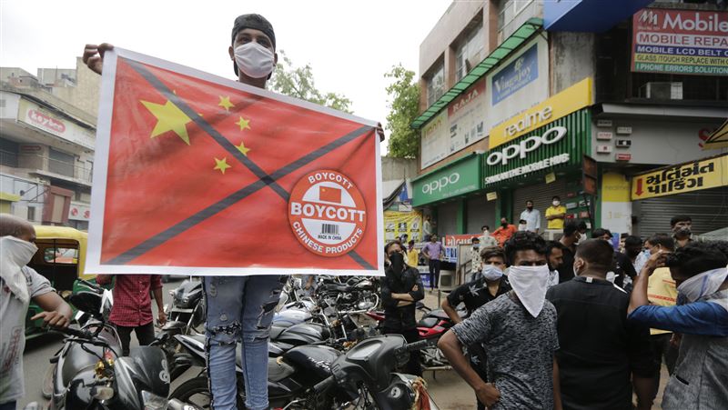 抵制潮延燒　印度酒店將拒絕接中國人