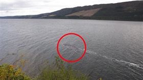 
▲尼斯湖的「怪物」。（圖／翻攝自推特）