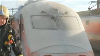 自強號車頭冒煙　台鐵證實電抗器惹禍