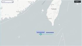 ▲美軍一架EP-3E電偵機26日飛行軌跡。（圖／翻攝自Twitter「SCS Probing Initiative」）