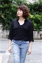 林嘉俐接受三立新聞網專訪。（圖／記者林聖凱攝影）