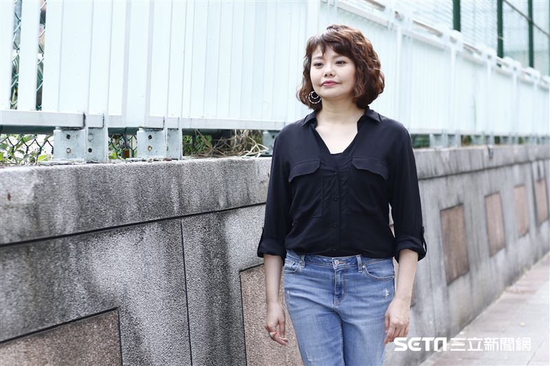 林嘉俐接受三立新聞網專訪。（圖／記者林聖凱攝影）