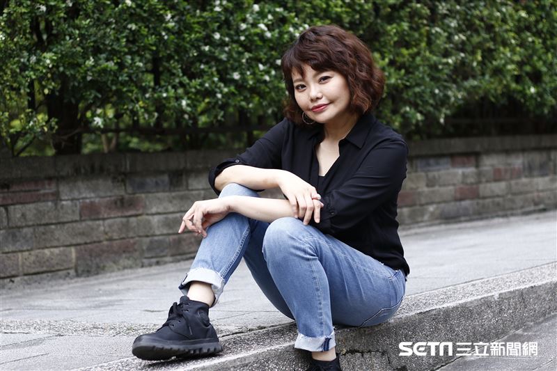 林嘉俐接受三立新聞網專訪。（圖／記者林聖凱攝影）