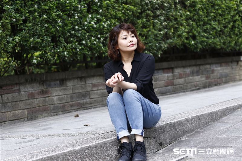 林嘉俐接受三立新聞網專訪。（圖／記者林聖凱攝影）