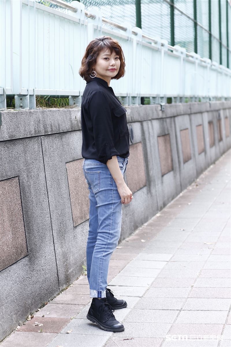 林嘉俐接受三立新聞網專訪。（圖／記者林聖凱攝影）