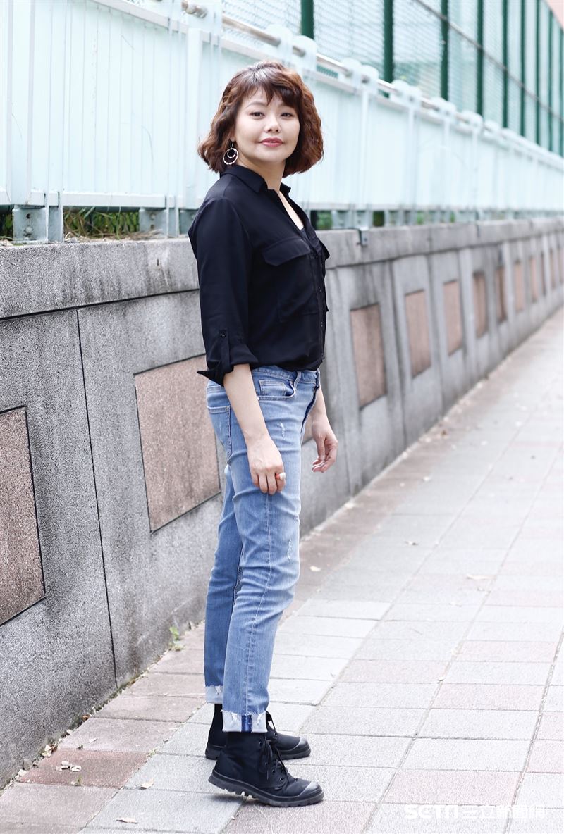 林嘉俐接受三立新聞網專訪。（圖／記者林聖凱攝影）