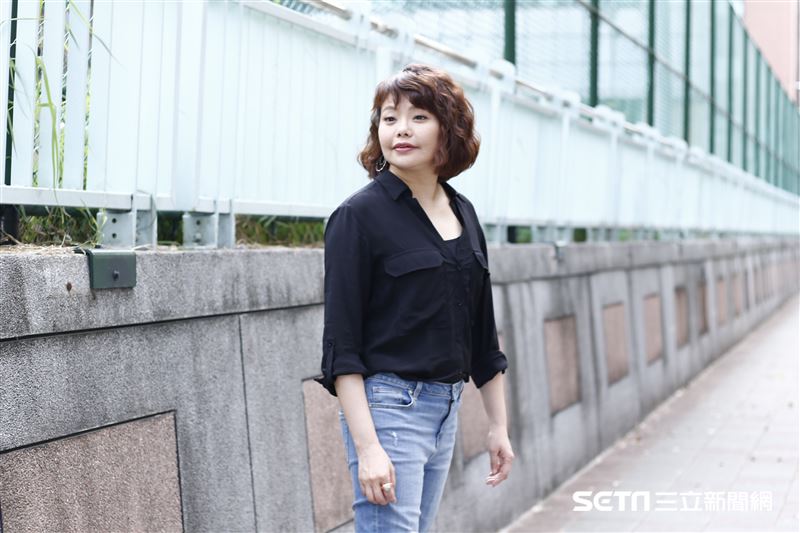 林嘉俐接受三立新聞網專訪。（圖／記者林聖凱攝影）