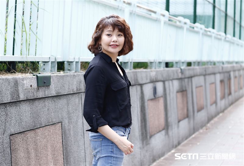 林嘉俐接受三立新聞網專訪。（圖／記者林聖凱攝影）