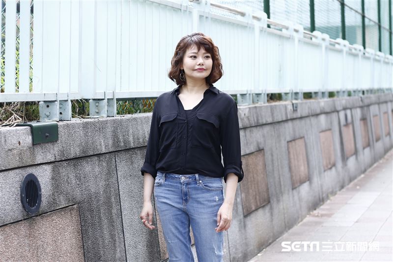 林嘉俐接受三立新聞網專訪。（圖／記者林聖凱攝影）