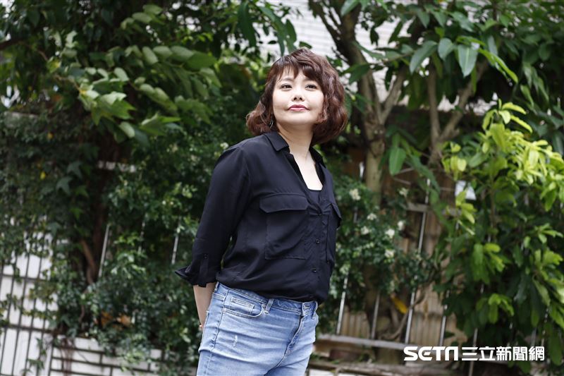 林嘉俐接受三立新聞網專訪。（圖／記者林聖凱攝影）