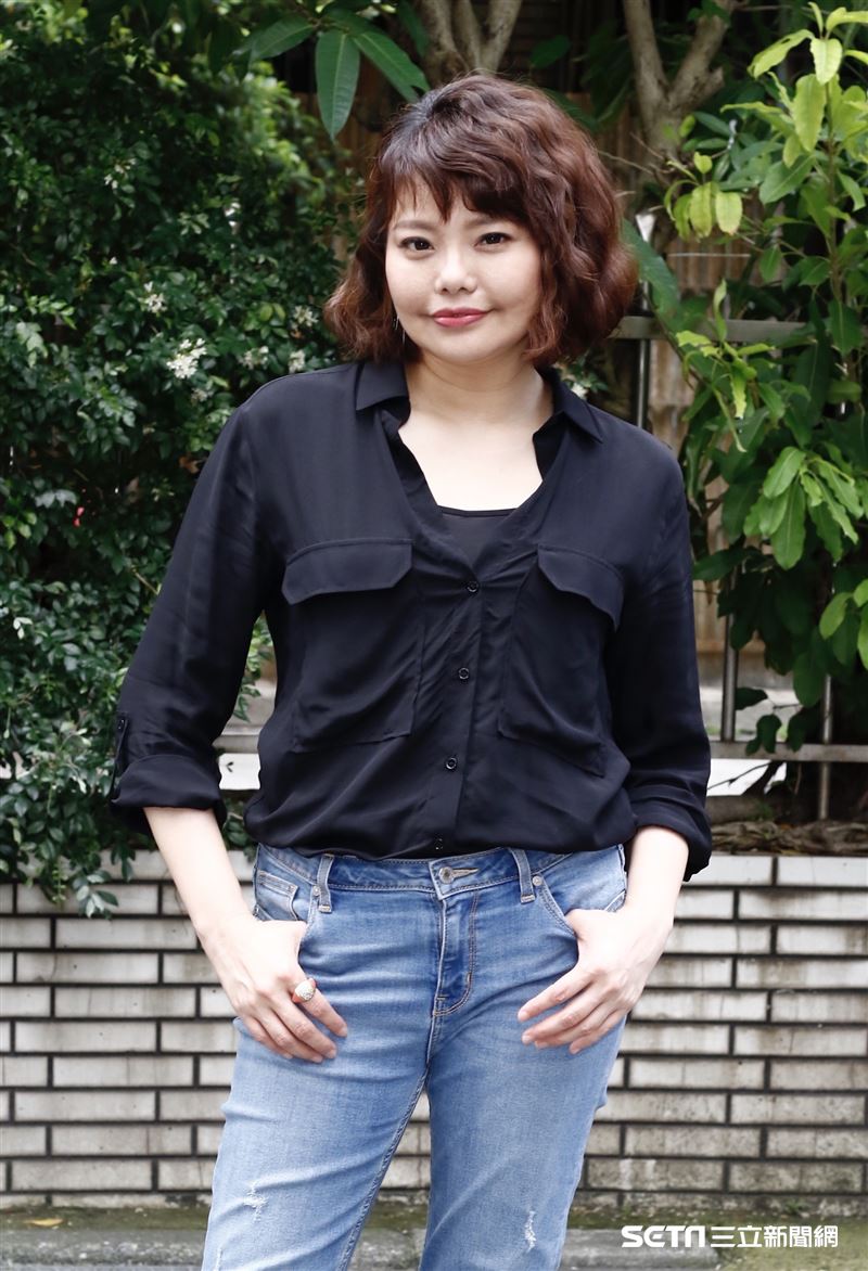 林嘉俐接受三立新聞網專訪。（圖／記者林聖凱攝影）