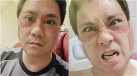 486先生曬成「口罩俠」　一張圖網全跪了：堅守防疫證明（圖／翻攝自486先生臉書）