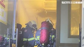 雲林台大分院火警／翻攝畫面