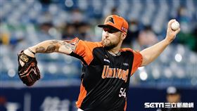 統一獅洋投費爾本。（圖／記者林聖凱攝影）