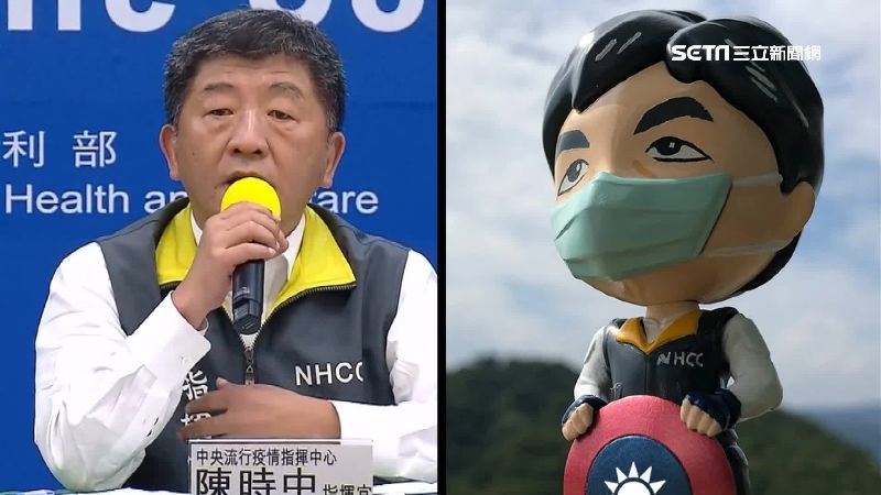 陳時中高人氣！原型師製公仔贈留學生