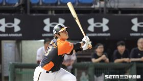 ▲統一獅三壘手陳鏞基。（圖／記者劉彥池攝影）