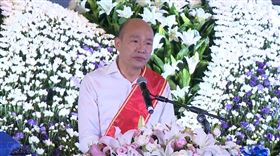 韓國瑜,許崑源告別式,哽咽,生平,靈堂