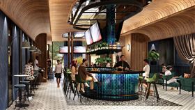 桃園青埔COZZI Blu七月開放訂房、月底試營運。（圖／業者提供）