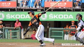 ▲統一獅二壘手陳重廷。（圖／記者劉彥池攝影）