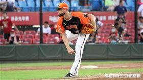 ▲統一獅先發投手羅里奇。（圖／記者劉彥池攝影）