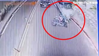 陽明山連環撞　5歲娃站踏板摔飛昏迷